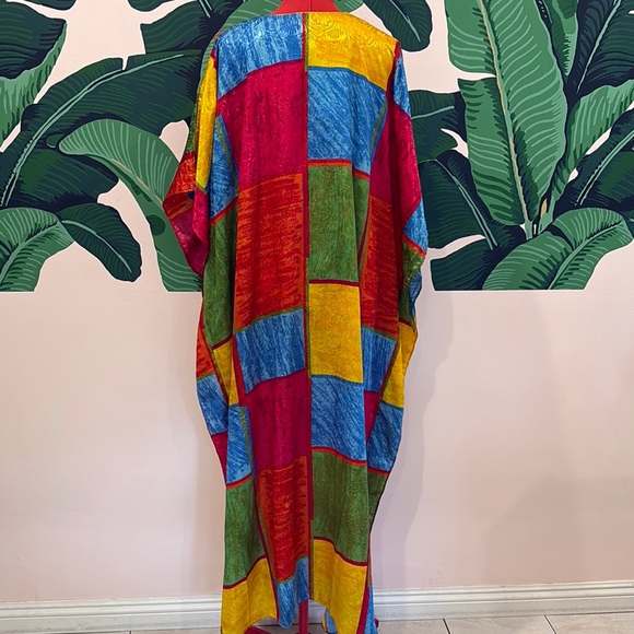 Colorful Patchwork Kaftan - Picture 6 of 6